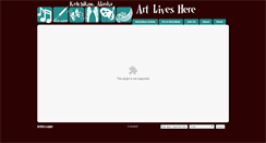 Desktop Screenshot of ketchikanartliveshere.org
